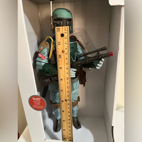 Disney Star Wars Talking Boba Fett Action Figure - Picture 6 of 7